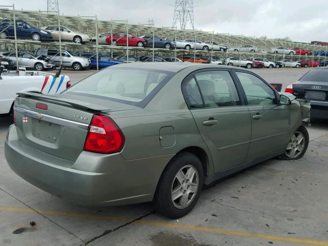 1G1ZT52865F267168 - 2005 CHEVROLET MALIBU LS Yaşıl foto 4