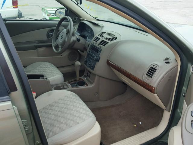1G1ZT52865F267168 - 2005 CHEVROLET MALIBU LS Yaşıl foto 5