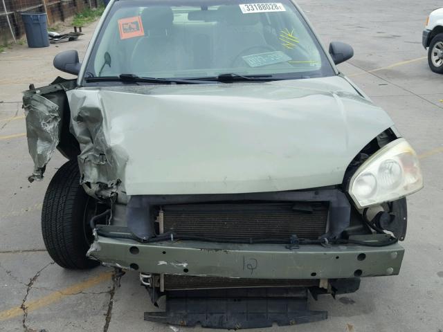 1G1ZT52865F267168 - 2005 CHEVROLET MALIBU LS Yaşıl foto 9