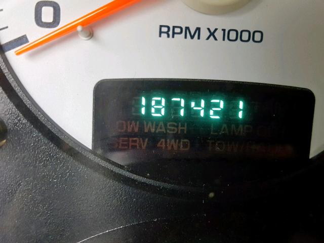 3D7KS28C95G750342 - 2005 DODGE RAM 2500 S მუქწითელი ფოტო 8