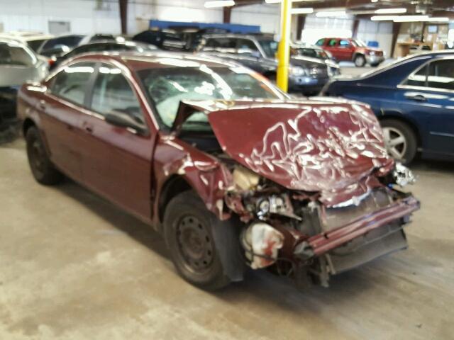 1C3EL46X72N109557 - 2002 CHRYSLER SEBRING LX MAROON photo 1