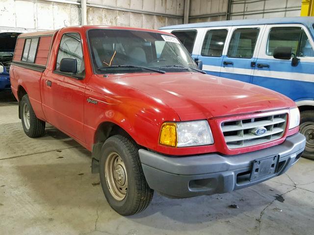 1FTYR10D71PB62668 - 2001 FORD RANGER RED photo 1