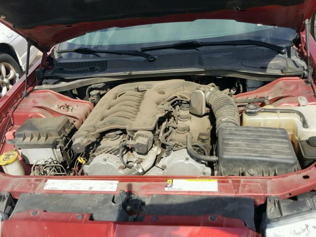 2C3KA53G47H768313 - 2007 CHRYSLER 300 TOURIN RED photo 7