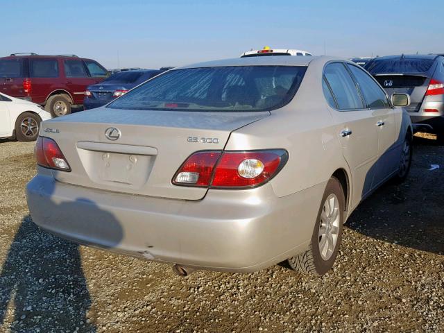 JTHBF30GX30088791 - 2003 LEXUS ES 300 SILVER photo 4