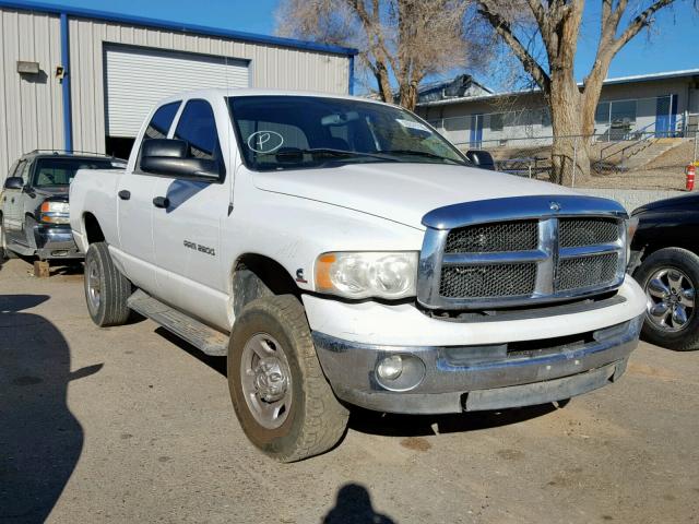 3D7KU28C24G239337 - 2004 DODGE RAM 2500 S WHITE photo 1