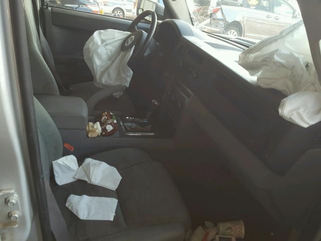 1J8HG48K47C612103 - 2007 JEEP COMMANDER SILVER photo 5