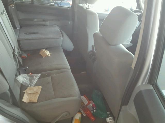 1J8HG48K47C612103 - 2007 JEEP COMMANDER SILVER photo 6