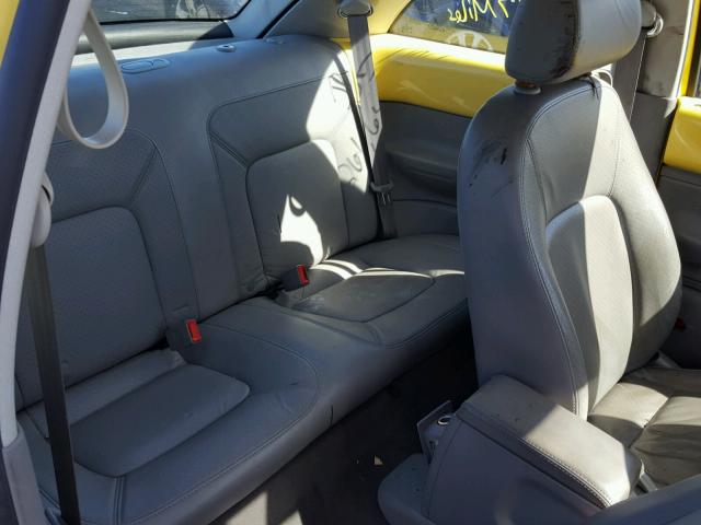 3VWCR31C75M407621 - 2005 VOLKSWAGEN NEW BEETLE Gelb Foto 6