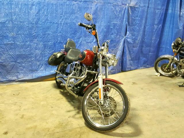 1HD1JL5157Y030397 - 2007 HARLEY-DAVIDSON FXST CUSTO RED photo 1