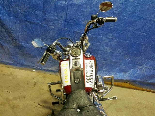 1HD1JL5157Y030397 - 2007 HARLEY-DAVIDSON FXST CUSTO RED photo 5