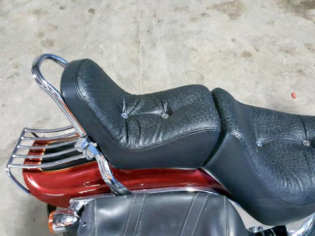 1HD1JL5157Y030397 - 2007 HARLEY-DAVIDSON FXST CUSTO RED photo 6