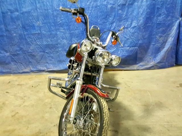 1HD1JL5157Y030397 - 2007 HARLEY-DAVIDSON FXST CUSTO RED photo 9