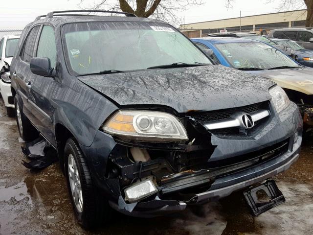 2HNYD18915H518907 - 2005 ACURA MDX TOURIN GRAY photo 1