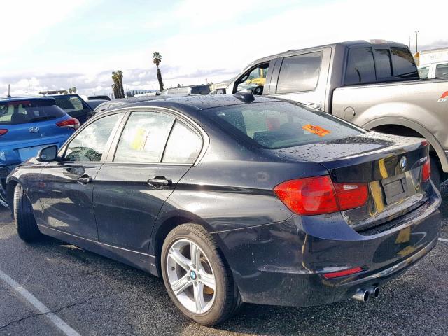 WBA3C1C52DF435894 - 2013 BMW 328 I SULE BLACK photo 3