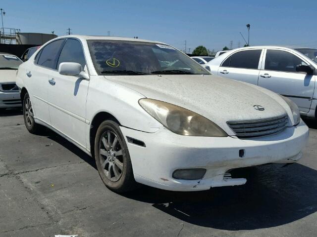 JTHBF30G520073601 - 2002 LEXUS ES 300 WHITE photo 1