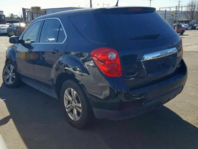 2GNALBEK3C6340683 - 2012 CHEVROLET EQUINOX LS BLACK photo 3