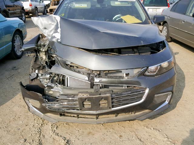 1G1ZB5ST4JF178846 - 2018 CHEVROLET MALIBU LS ნაცრისფერი ფოტო 7