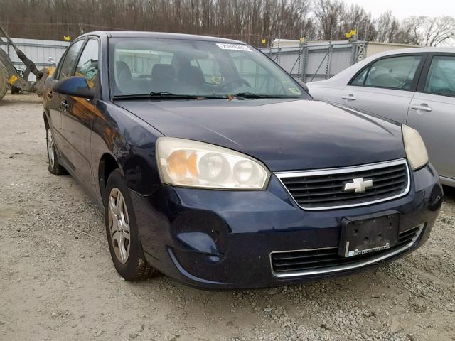 1G1ZS57FX7F285671 - 2007 CHEVROLET MALIBU LS BLUE photo 1