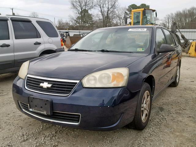 1G1ZS57FX7F285671 - 2007 CHEVROLET MALIBU LS BLUE photo 2
