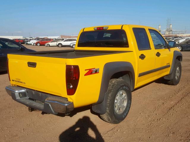 1GCDS136848182961 - 2004 CHEVROLET COLORADO YELLOW photo 4