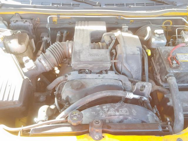 1GCDS136848182961 - 2004 CHEVROLET COLORADO YELLOW photo 7