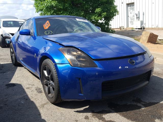 JN1AZ34E83T021752 - 2003 NISSAN 350Z COUPE BLUE photo 1