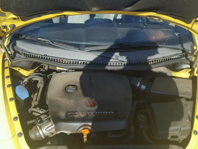 3VWCD31C75M410260 - 2005 VOLKSWAGEN NEW BEETLE Sarı foto 7