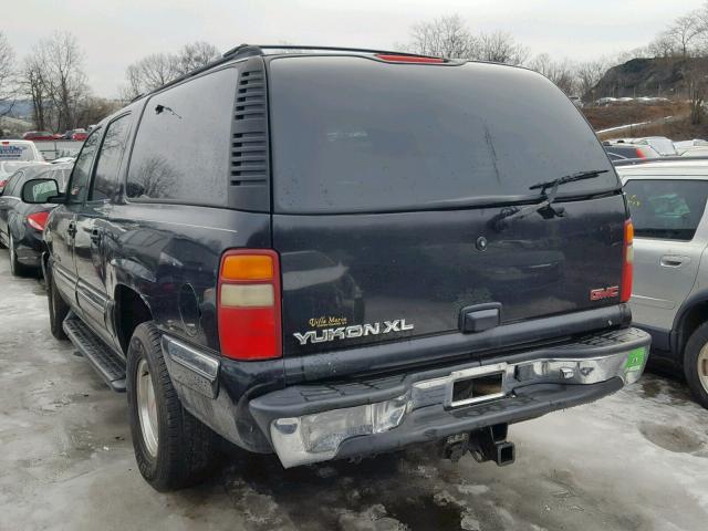 3GKFK16T01G122080 - 2001 GMC YUKON XL K BLACK photo 3