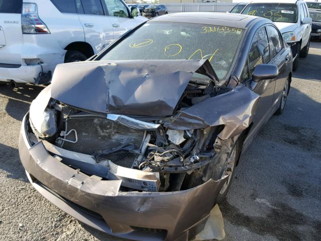 2HGFA1F9XBH539115 - 2011 HONDA CIVIC EXL 棕色 照片 2