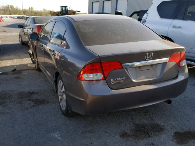 2HGFA1F9XBH539115 - 2011 HONDA CIVIC EXL 棕色 照片 3