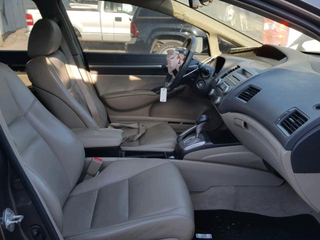 2HGFA1F9XBH539115 - 2011 HONDA CIVIC EXL 棕色 照片 5