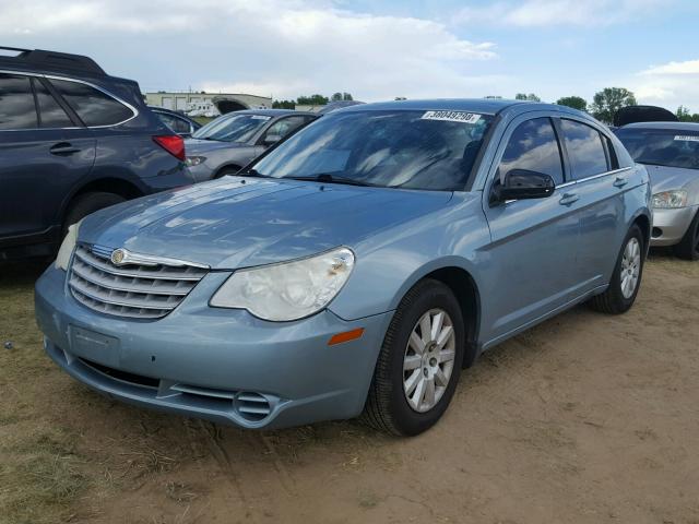 1C3LC46B49N514555 - 2009 CHRYSLER SEBRING LX BLUE photo 2