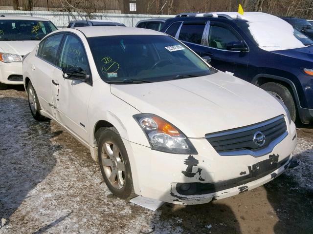 1N4CL21E98C256437 - 2008 NISSAN ALTIMA HYB WHITE photo 1