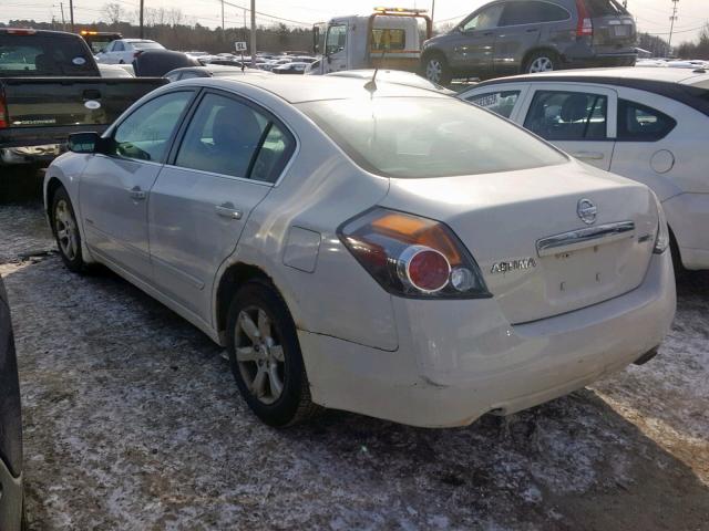 1N4CL21E98C256437 - 2008 NISSAN ALTIMA HYB WHITE photo 3