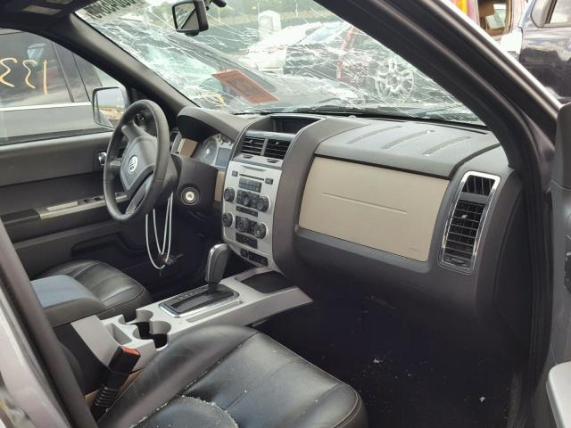 4M2CU97108KJ50110 - 2008 MERCURY MARINER PR GRAY photo 5