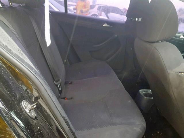 3VW1K7AJ1CM353439 - 2012 VOLKSWAGEN JETTA BASE 黑色 照片 6