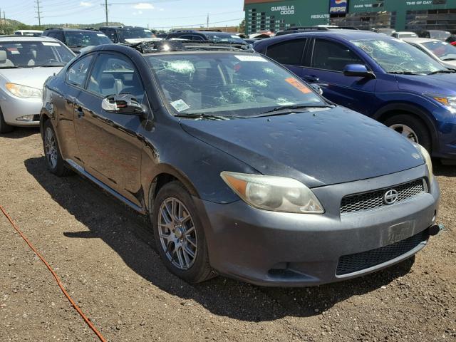 JTKDE177170198943 - 2007 TOYOTA SCION TC შავი ფოტო 1
