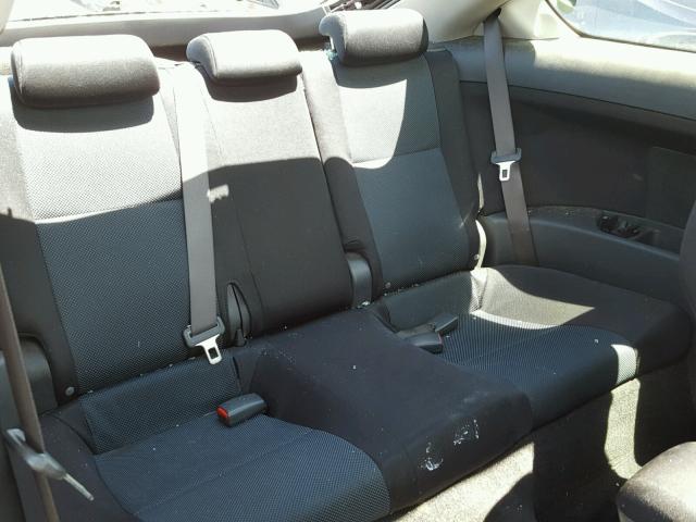 JTKDE177170198943 - 2007 TOYOTA SCION TC შავი ფოტო 6