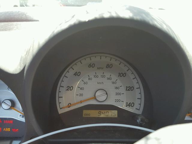 JTKDE177170198943 - 2007 TOYOTA SCION TC შავი ფოტო 8