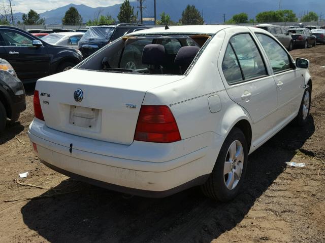 3VWSP69M73M153762 - 2003 VOLKSWAGEN JETTA GLS WHITE photo 4