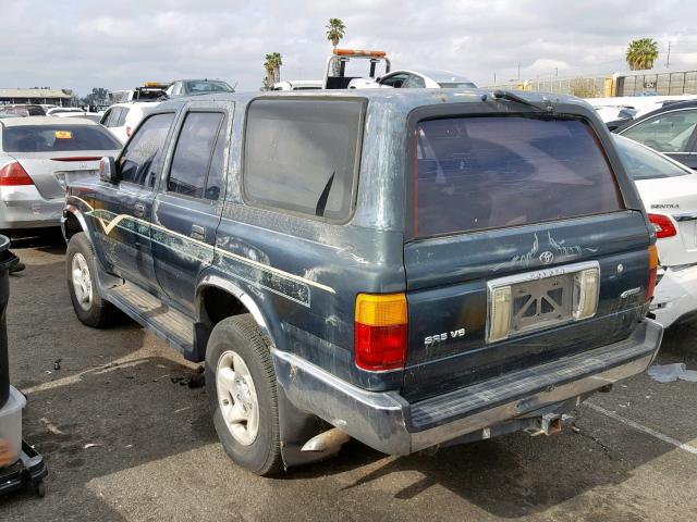 JT3VN29V6S0038244 - 1995 TOYOTA 4RUNNER VN GREEN photo 3