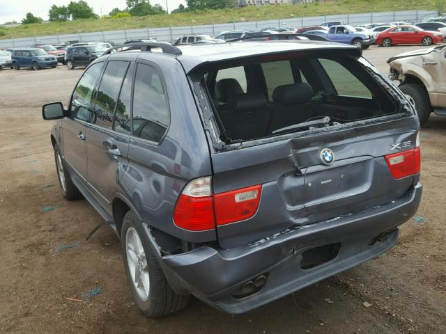 5UXFB335X2LH33284 - 2002 BMW X5 4.4I GRAY photo 3