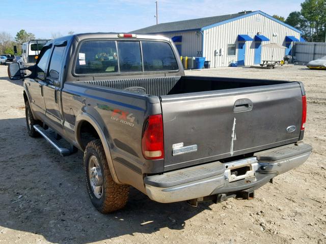 1FTSW21P85EB14840 - 2005 FORD F250 SUPER BROWN photo 3