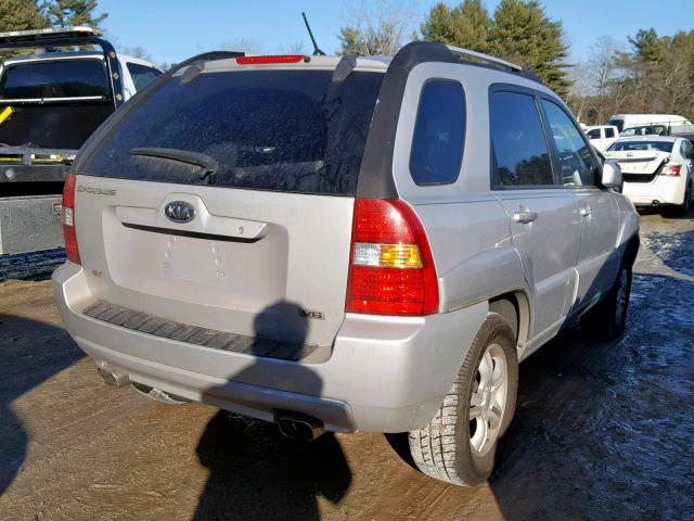 KNDJF723367185860 - 2006 KIA NEW SPORTA GRAY photo 4