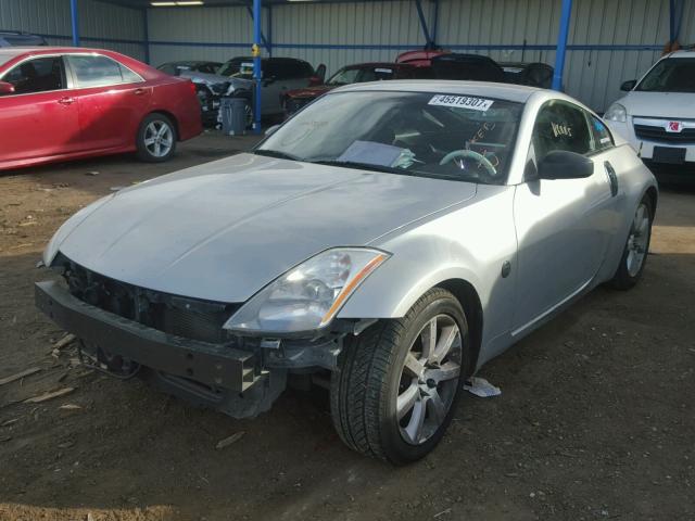 JN1AZ34D14M103020 - 2004 NISSAN 350Z COUPE SILVER photo 2