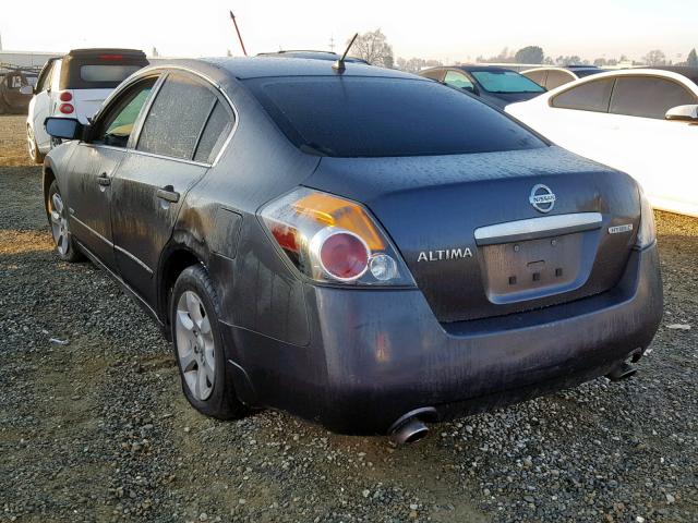 1N4CL21EX9C157840 - 2009 NISSAN ALTIMA HYB GRAY photo 3