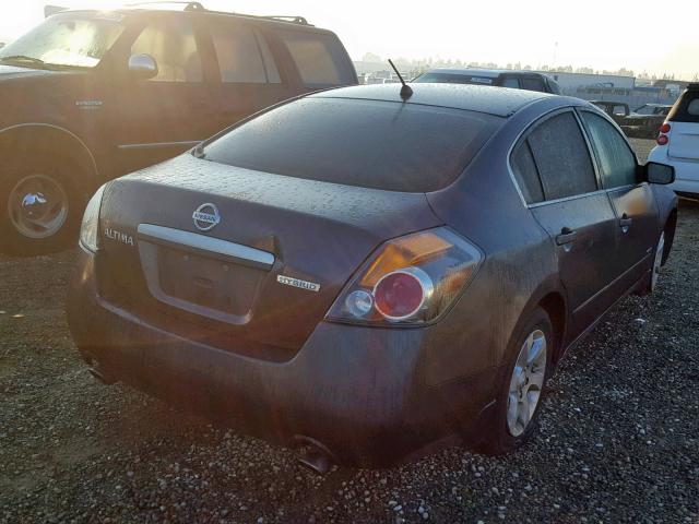 1N4CL21EX9C157840 - 2009 NISSAN ALTIMA HYB GRAY photo 4