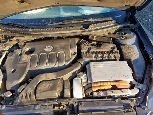 1N4CL21EX9C157840 - 2009 NISSAN ALTIMA HYB GRAY photo 7