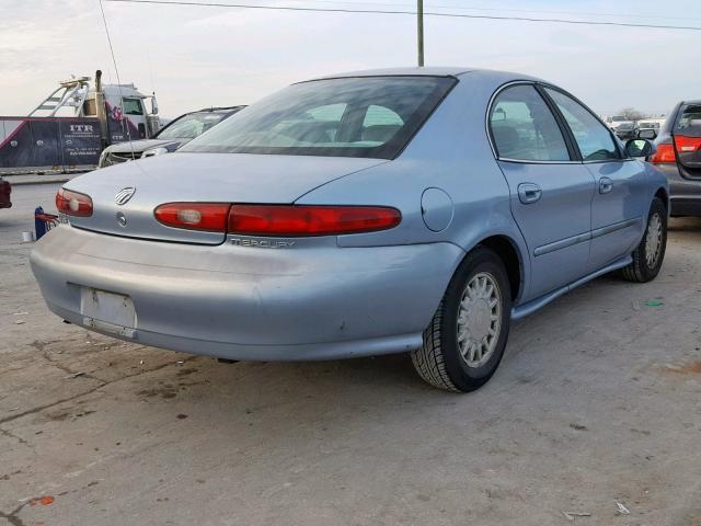 1MELM50U5VA643283 - 1997 MERCURY SABLE GS BLUE photo 4