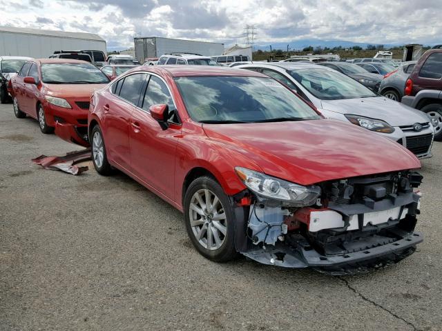 JM1GJ1U56F1217899 - 2015 MAZDA 6 SPORT RED photo 1